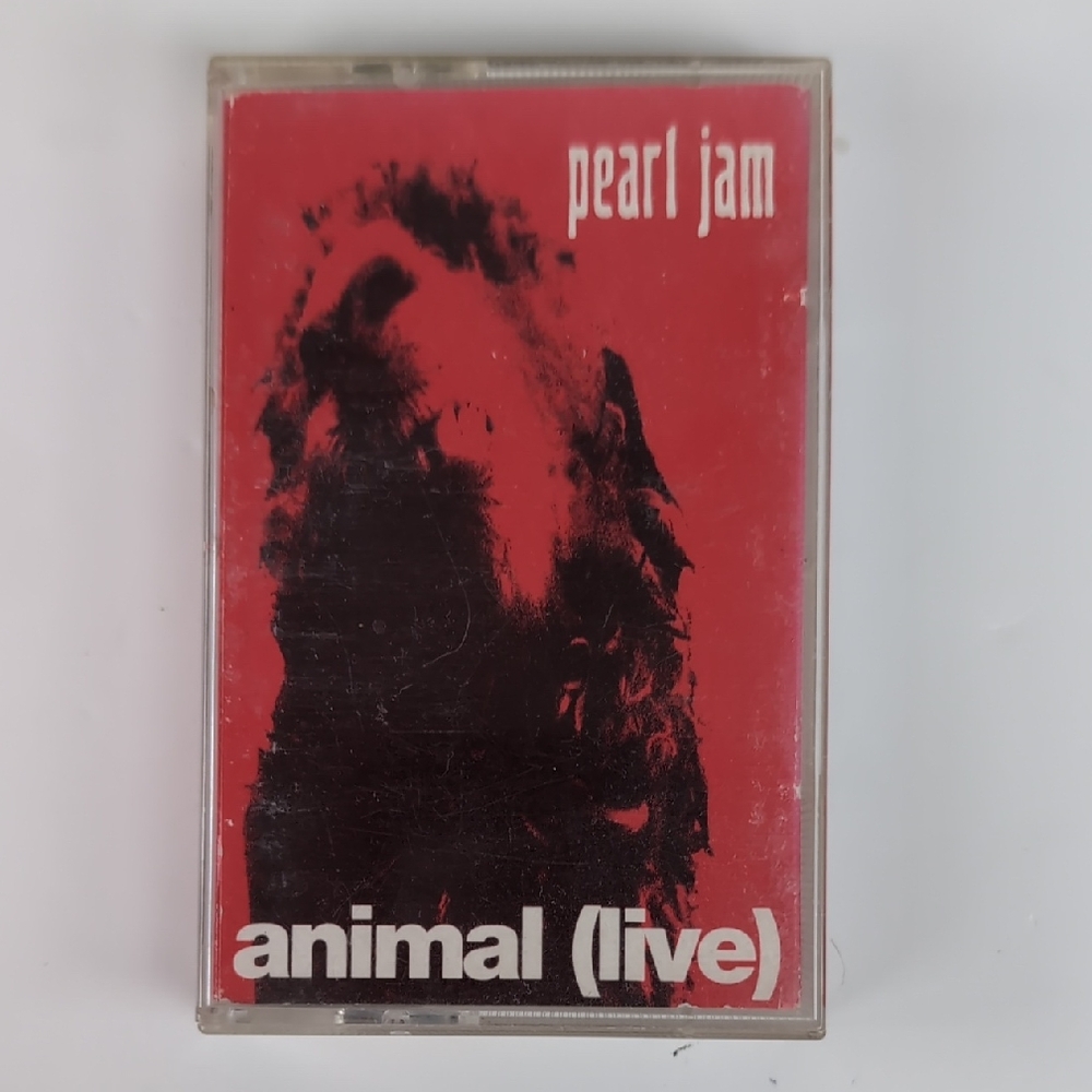 Pearl Jam Animal (Live) Cassette UK 1993